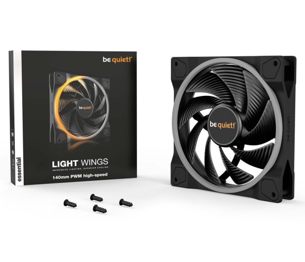 be quiet! Light Wings 140 PWM high-speed ARGB 140mm - 699450 - zdjęcie 4